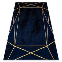 TEPPICH Emerald 180/270 cm - Blau, Textil (180/270cm) - rugsX