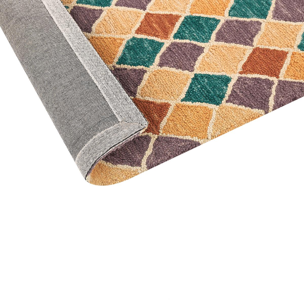 KURZFLOR-TEPPICH Keskin 230/160 cm - Multicolor, Textil (160/230cm) - Beliani