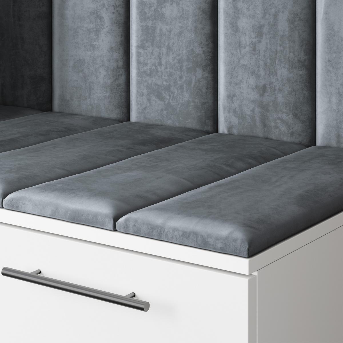 GARDEROBENSCHRANK REMA 120/240/60 cm Modern Garderobe-Set Eiche Lefkas - Eichefarben/Schwarz, Holzwerkstoff (120/240/60cm) - MASSENO