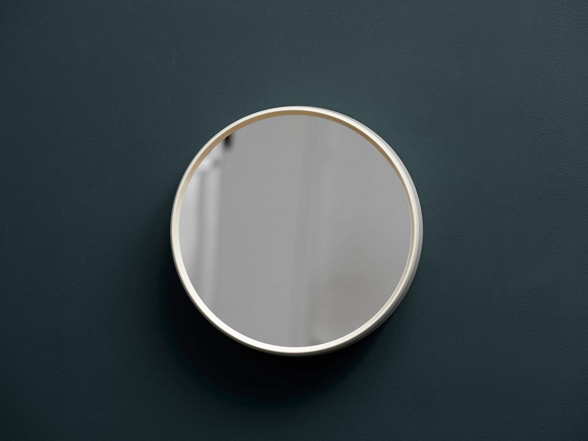 WANDSPIEGEL Beige 32,7/32,7 cm - Beige, Glas (2/32.7/7cm) - KUNSTLOFT