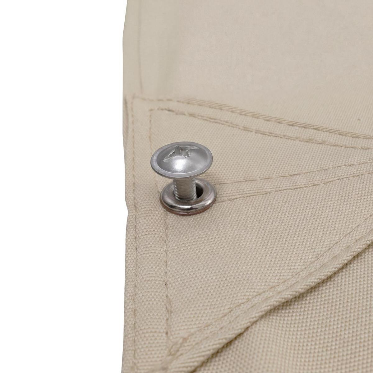 SCHIRMBEZUG C57B Creme - Creme, Textil (400/400cm) - MCW