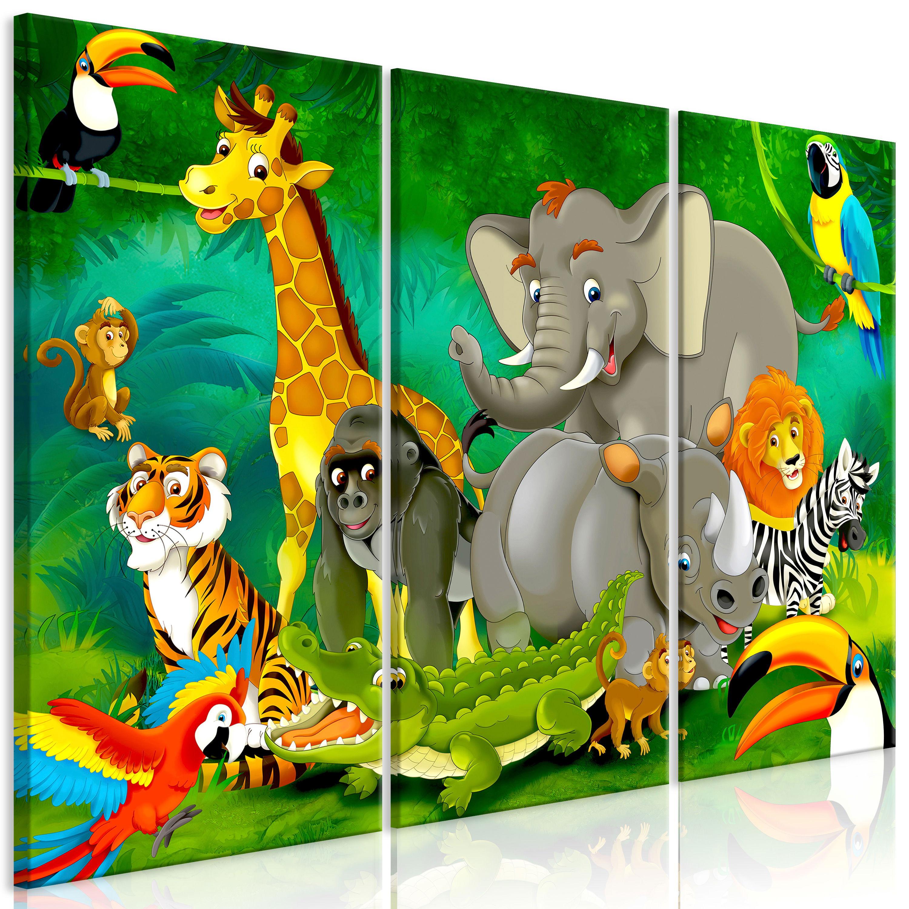 KUNSTDRUCK Bunt 90/60 cm - Multicolor, Textil (90/60cm) - KUNSTLOFT