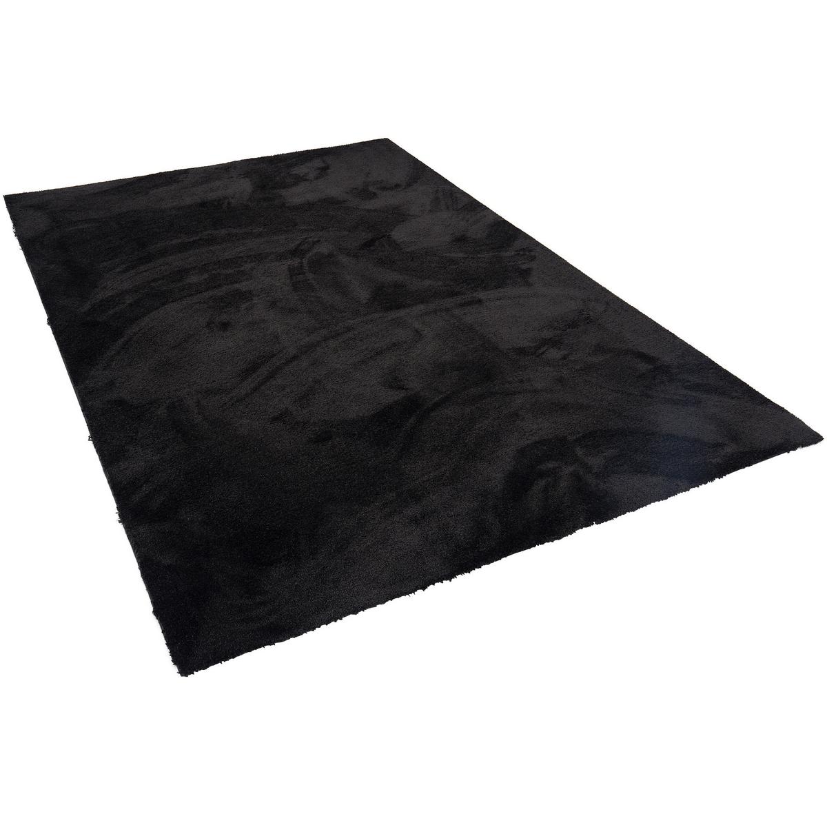 SUPER SOFT HOCHFLORTEPPICH LIVORNO - Schwarz, Textil (200/200cm) - Snapstyle