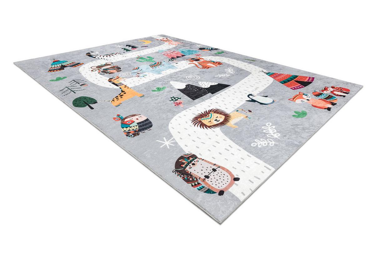 TEPPICH Bambino 140/190 cm - Grau, Textil (140/190cm) - rugsX