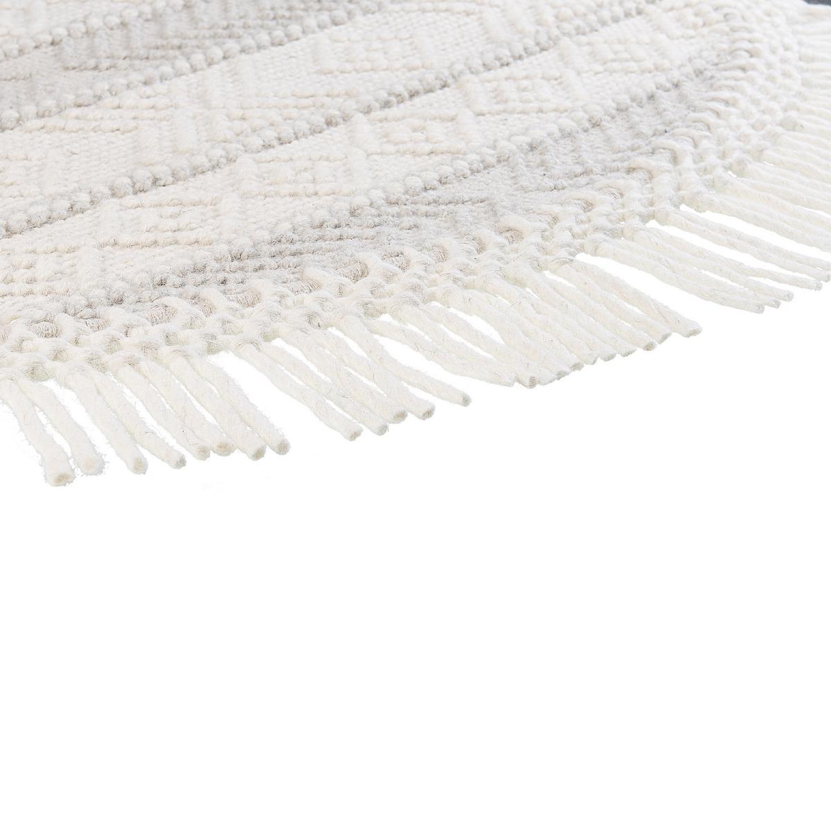 KURZFLOR-TEPPICH Baltalar 140/140 cm - Beige, Textil (140/140cm) - Beliani