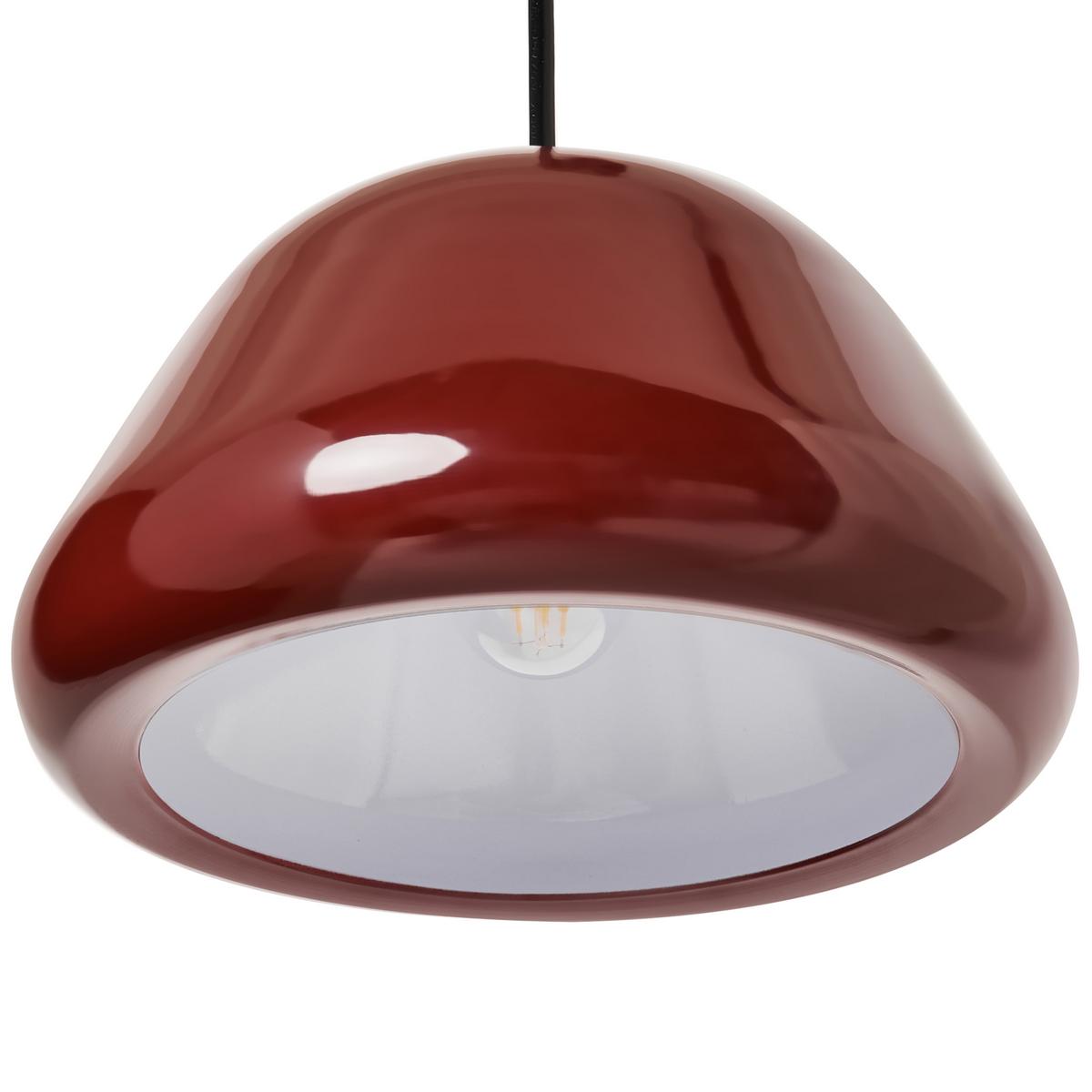 HÄNGELEUCHTE Rot Joku - Rot, Metall (32/32/150cm) - Beliani