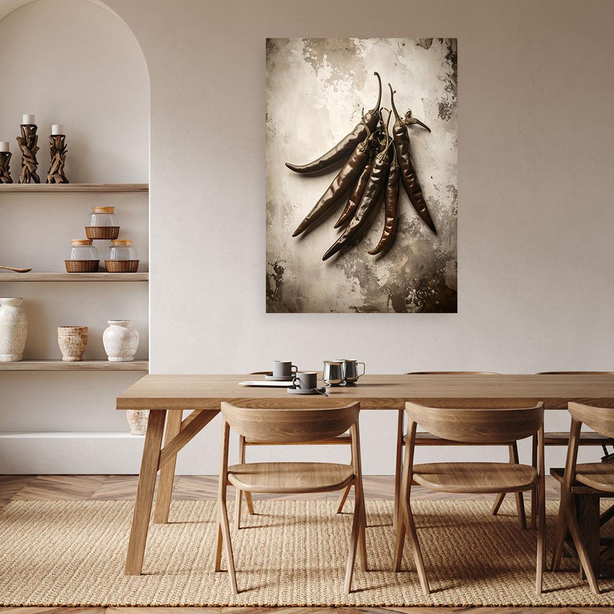 LEINWANDBILD Essen & Trinken 20x30cm - Grau, Textil (20/30cm) - Feeby