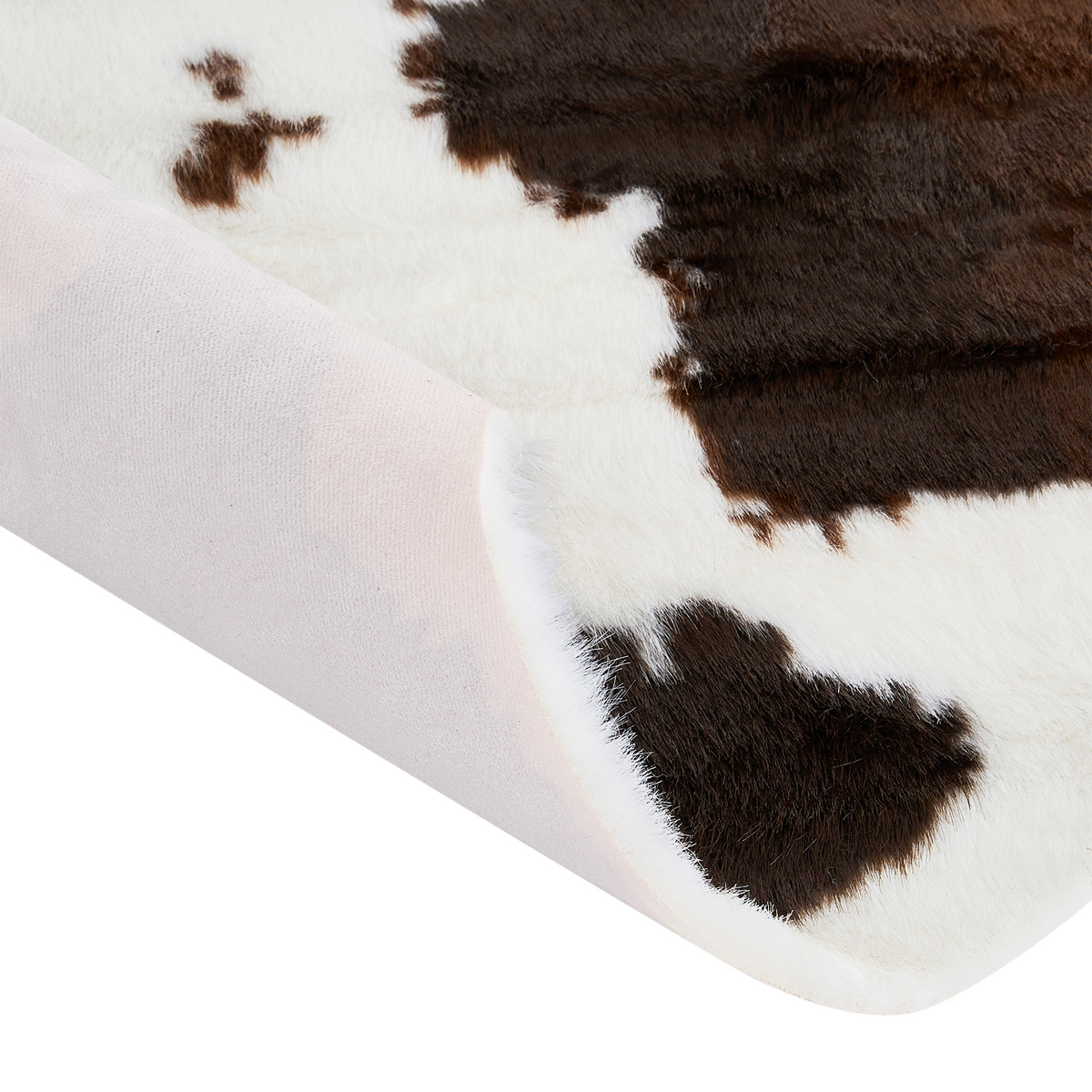 KUNSTFELL-TEPPICH Bogong 200/150 cm - Braun, Kunststoff (150/200cm) - Beliani