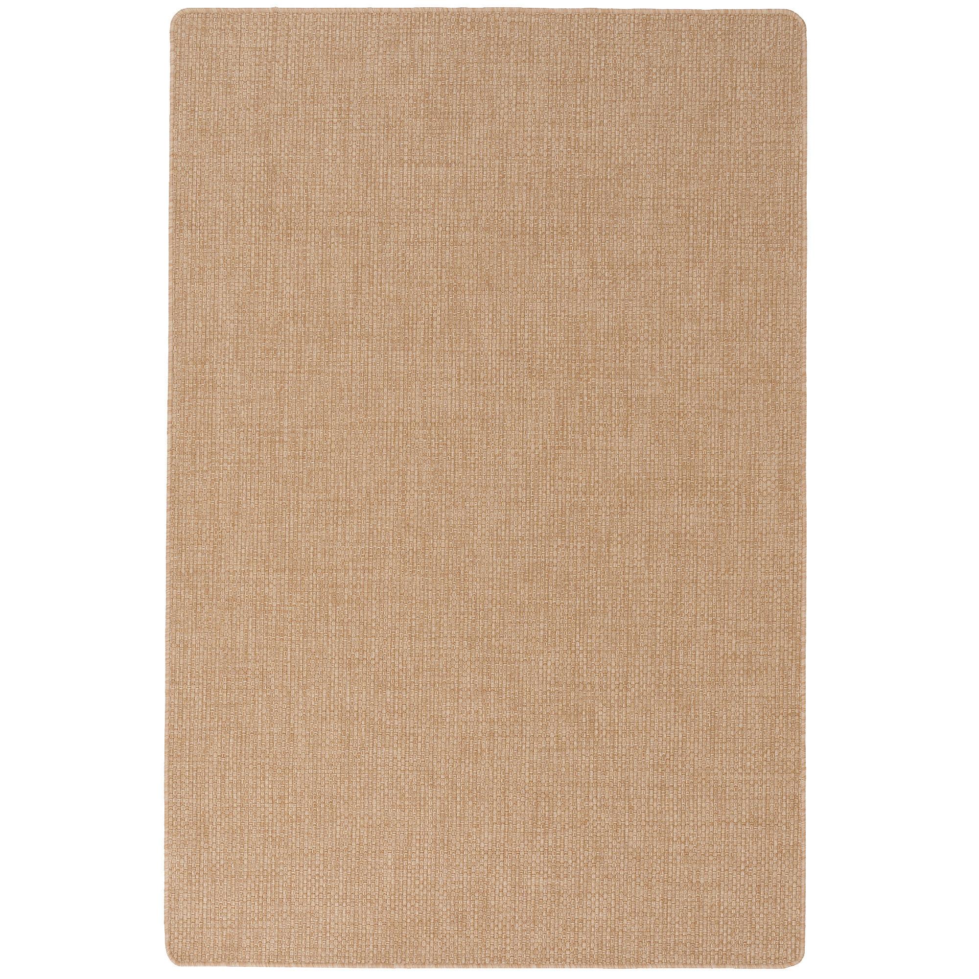 IN- & OUTDOOR FLACHGEWEBE TEPPICH PORTO MELIERT - Sandfarben, Textil (100/200cm) - Snapstyle