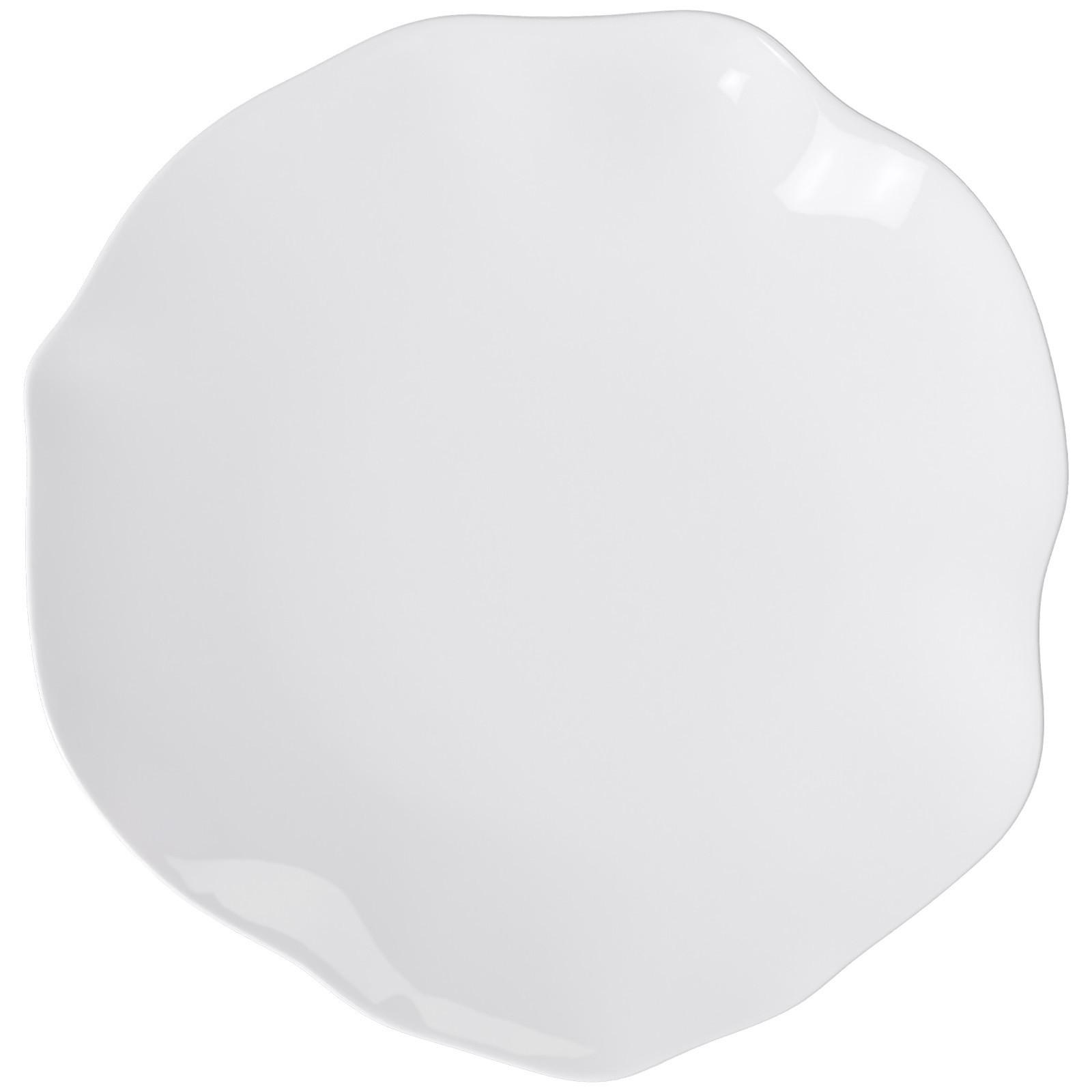 GOURMETTELLER Pura weiß ø 32,1 cm - Weiß, Keramik (32.1/2.8/32.1cm) - Villeroy & Boch