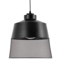 HÄNGELEUCHTE Muga 33/33/114 cm - Schwarz, Metall (33/33/114cm) - Beliani