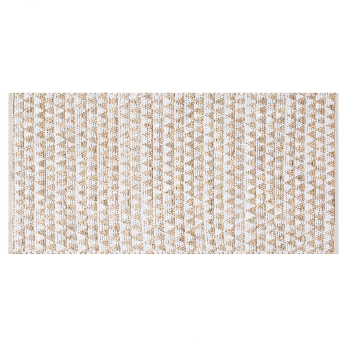 KURZFLOR-TEPPICH Tunceli 150/80 cm - Beige, Textil (80/150cm) - Beliani