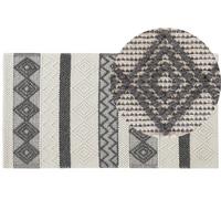 KURZFLOR-TEPPICH Davutlar 150/80 cm - Beige, Textil (80/150cm) - Beliani