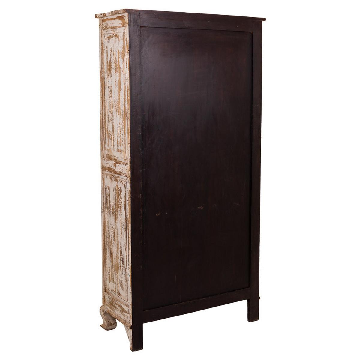 VITRINE aus Holz, braun, 91x40x183cm - Beige, Holz (91/183/40cm) - Wanderlust