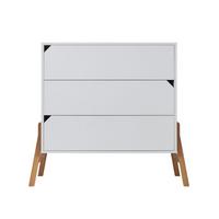 KOMMODE Weiß - Weiß, Holzwerkstoff (107/91/50cm) - Petits-meubles