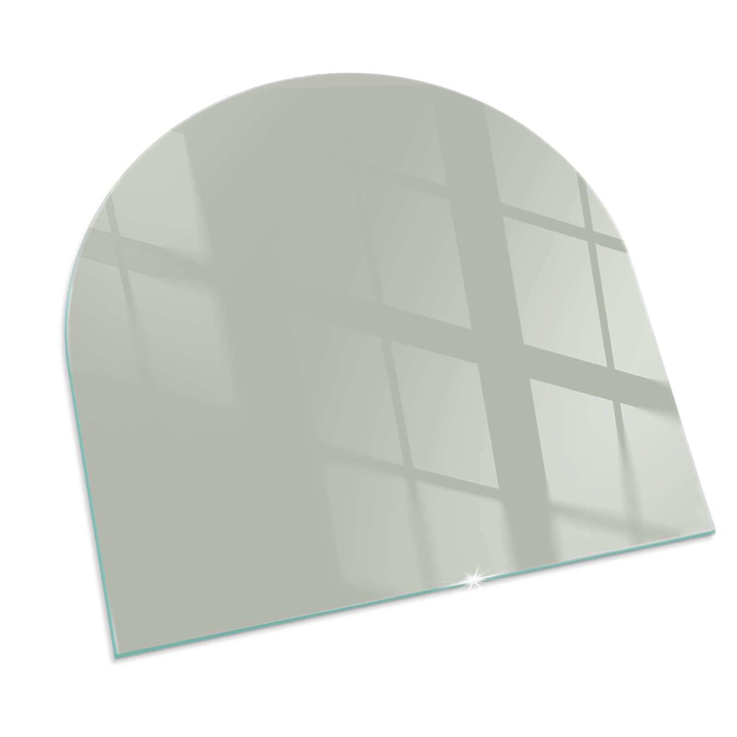 GLASPLATTE für Kamin 100x100 cm - Grün, Glas (100/100/0.4cm) - TULUP