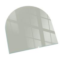 GLASPLATTE für Kamin 100x100 cm - Grün, Glas (100/100/0.4cm) - TULUP