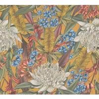 VLIESTAPETE Bunt 53/1005 cm - Gelb, Textil (53/1cm) - KUNSTLOFT
