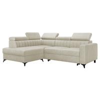 ECKSOFA Milano 2RRLXP, Seite: Links LXP+R+2R - Mokka, Holz/Textil (249/195cm) - MIRJAN24