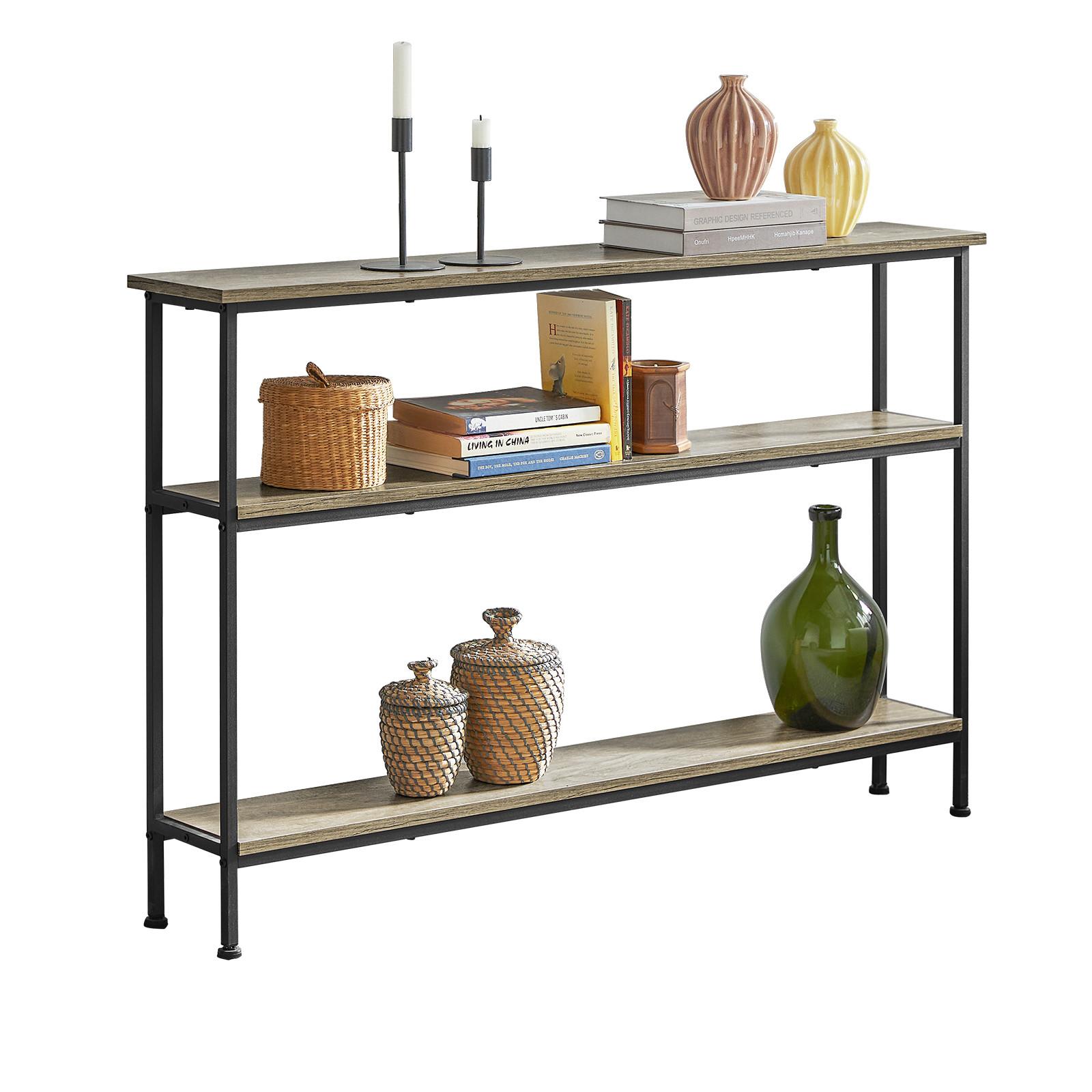 KONSOLENTISCH Vintage - Naturfarben, Holzwerkstoff (20/120/77cm) - SoBuy