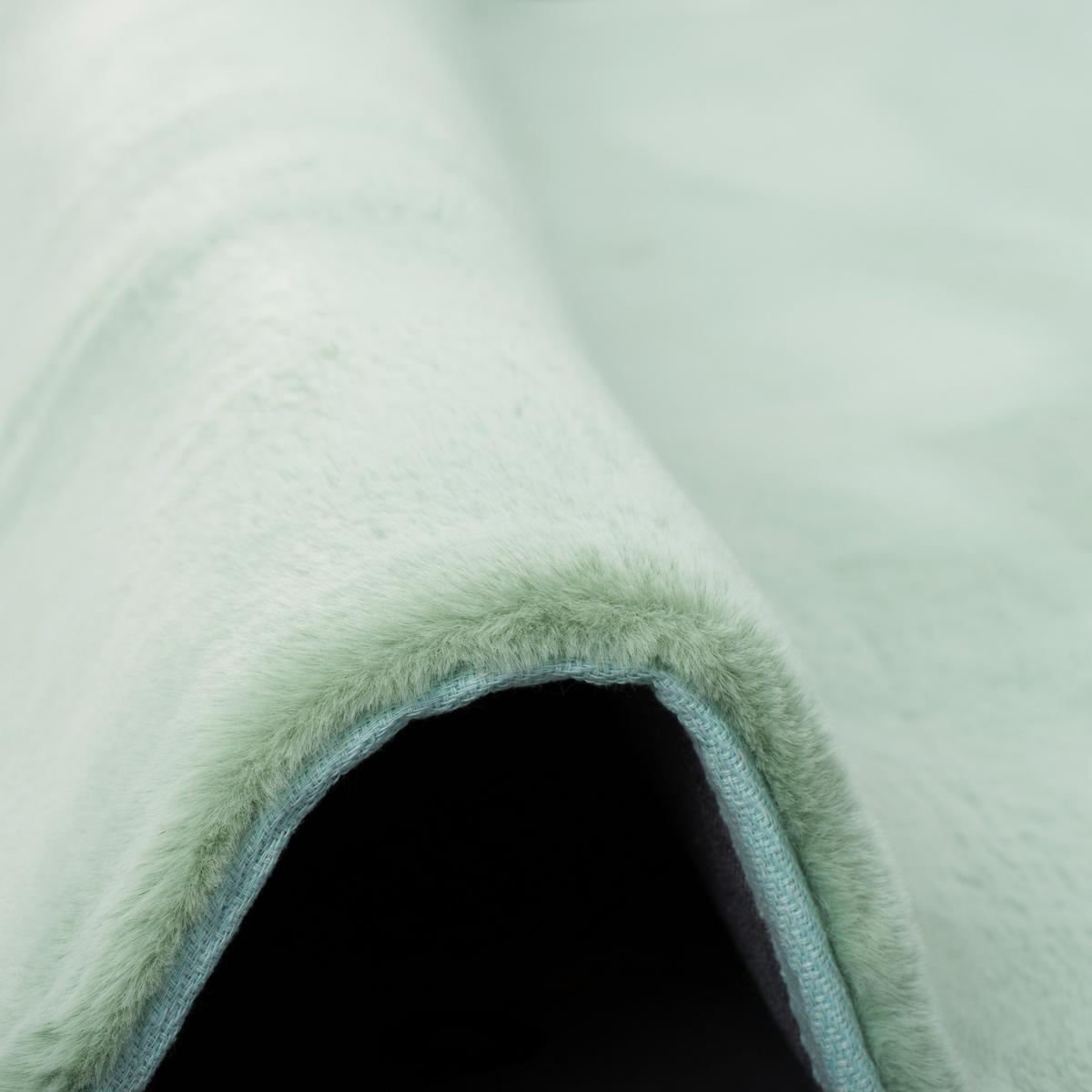 FELLTEPPICH LUXUS SUPER SOFT PLUSH - Mintgrün, Textil (60/90cm) - Pergamon