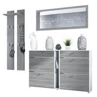 GARDEROBE Orlando Avola-Anthrazit - Anthrazit, Holzwerkstoff (215/210/28cm) - Vladon