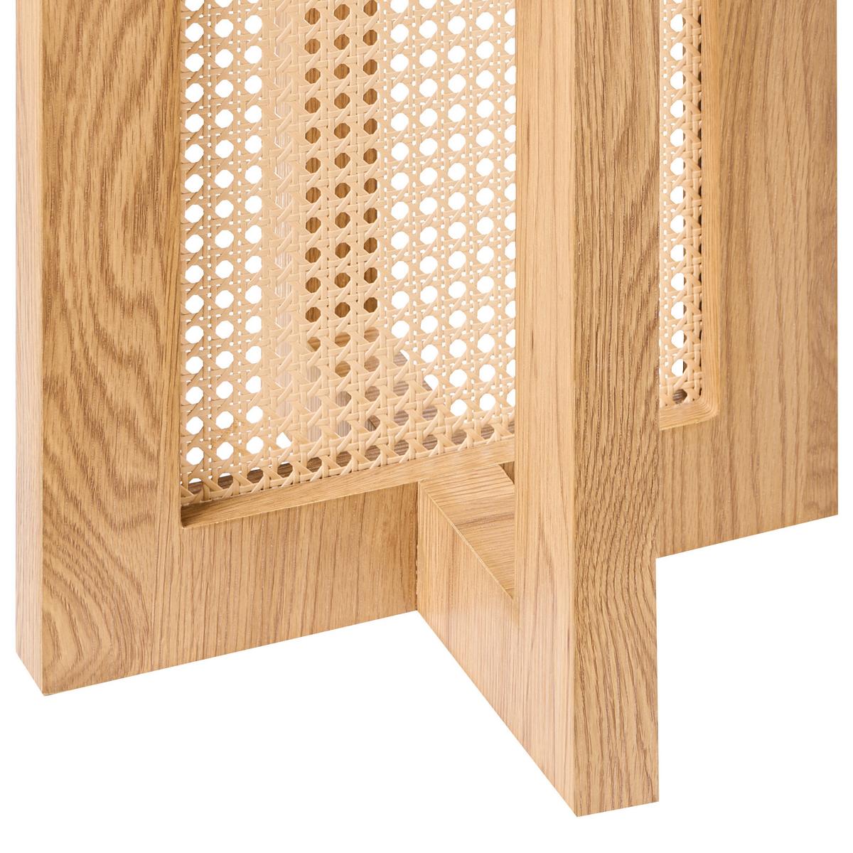 BEISTELLTISCH Braun Karlo - Hellbraun, Holzwerkstoff (50/50/50cm) - Beliani