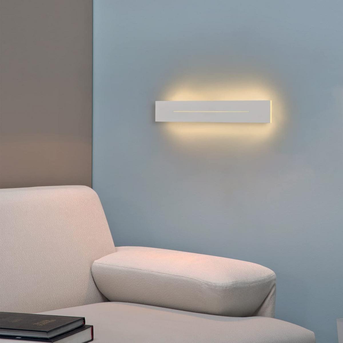 LED WANDLEUCHTE Vision - Weiß, Metall (5/5/30cm) - Nettlife