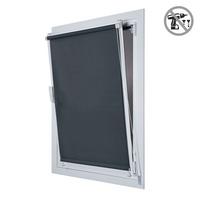 VERDUNKELUNGSROLLO | Grau, 120 cm x 180 cm - Grau, Kunststoff (120/180cm) - STORESDECO