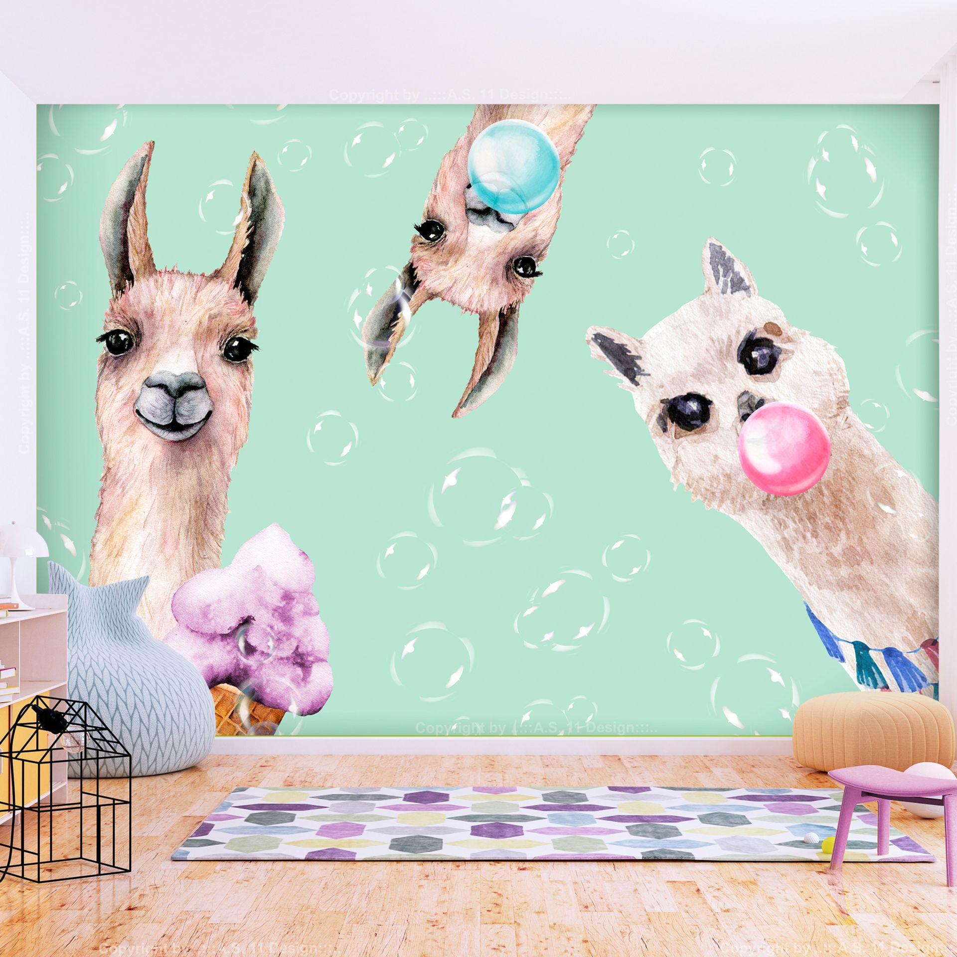 SELBSTKLEBENDE FOTOTAPETE 392/280 cm - Multicolor, Kunststoff/Textil (392/1cm) - KUNSTLOFT