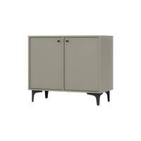 KOMMODE TORINO 84/72/41 cm mit 2 Türen Hellgrün - Hellgrün, Holzwerkstoff (84/72/41cm) - MASSENO