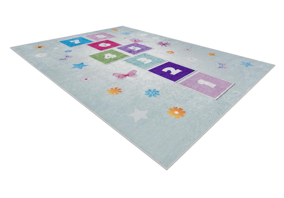 TEPPICH Bambino 80/150 cm - Pastellgrün, Textil (80/150cm) - rugsX