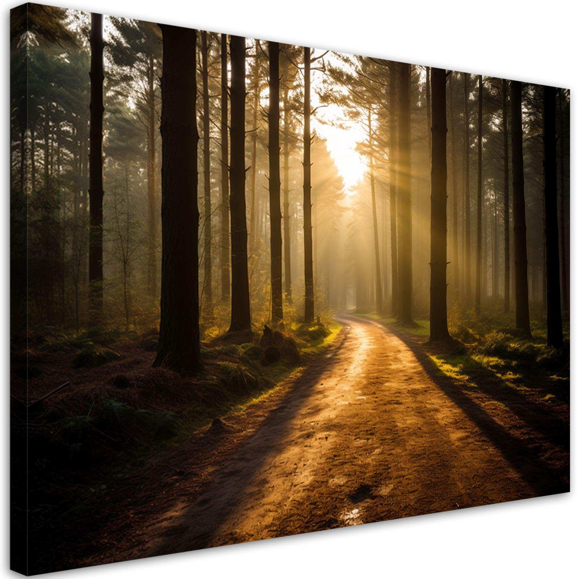 KUNSTDRUCK Braun 90/60 cm - Braun, Textil (90/60cm) - KUNSTLOFT