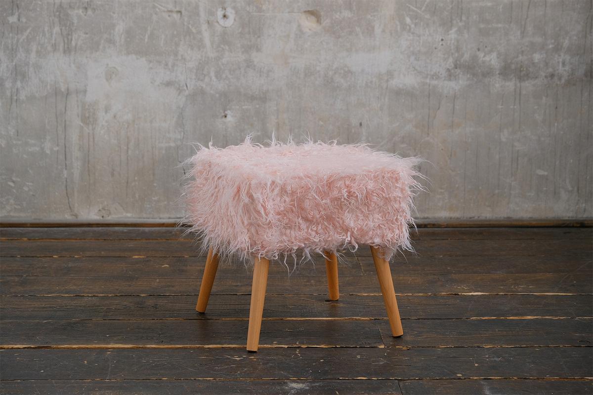 FELLHOCKER FYNN Pink - Rosa, Fell (42/45/42cm) - KAWOLA