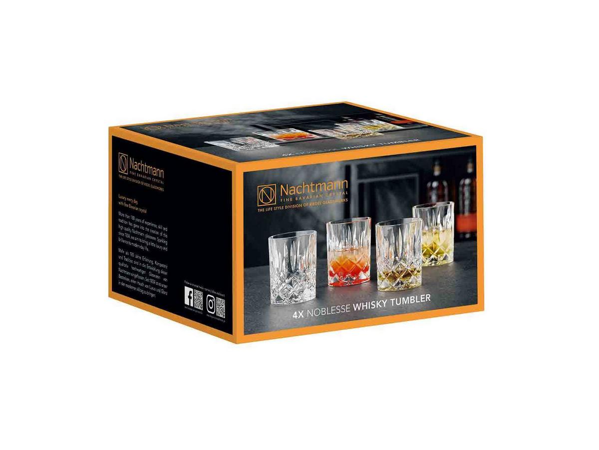 WHISKYGLÄSER Noblesse transparent 295 ml 4er Set - Transparent, Glas (0.001L) - Nachtmann