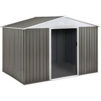 METALL-GARTENHAUS dallas Taupe - Taupe, Metall (213/195/127cm) - Habitat Garten