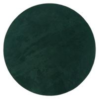 FLACHWEBETEPPICH Grün Ø 80 cm - Grün, Kunststoff (80/80cm) - TT Home