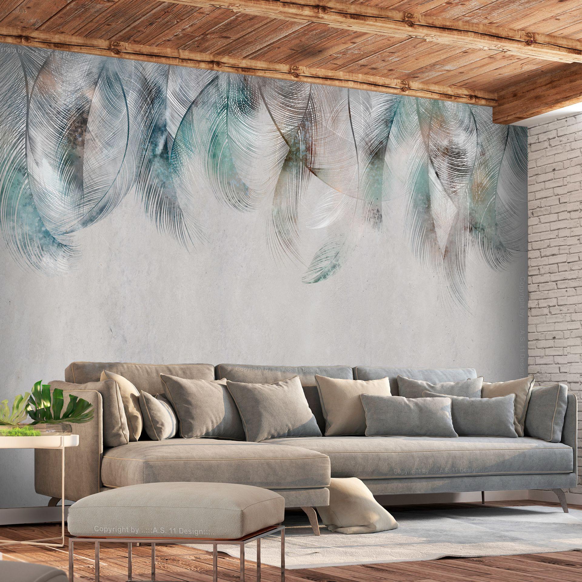 SELBSTKLEBENDE FOTOTAPETE 147/105 cm - Multicolor/Grau, Kunststoff/Textil (147/1cm) - KUNSTLOFT
