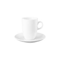 MILCHKAFFEETASSE MIT UNTERTASSE VIP. weiß 360 ml - Weiß, Keramik (0.36L) - Seltmann Weiden