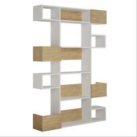REGAL 9 Fächer L120 cm - Niho - Eichefarben, Holzwerkstoff (20/171/15cm) - Calicosy