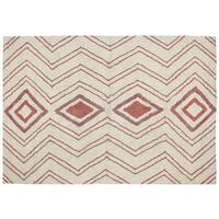 KURZFLOR-TEPPICH Kastamonu 230/160 cm - Beige, Textil (160/230cm) - Beliani