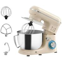 KÜCHENMASCHINE Edelstahl Kunststoff Beige - Beige, Kunststoff (22/29/35cm) - HOMCOM