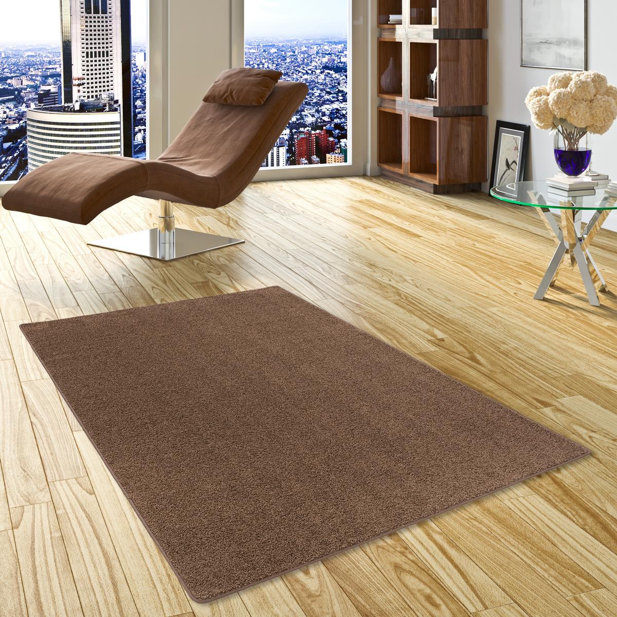 HOCHFLOR LANGFLOR TEPPICH COTTAGE - Mokka, Textil (160/240cm) - Snapstyle