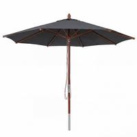 SONNENSCHIRM C57B Anthrazit - Anthrazit, Holz (300/300cm) - MCW