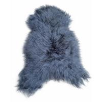SCHAFFELL Langhaar skandinavisch weich chromfrei Silber Grau ca. 135 cm - Silberfarben/Grau, Fell (75/135cm) - Provellus