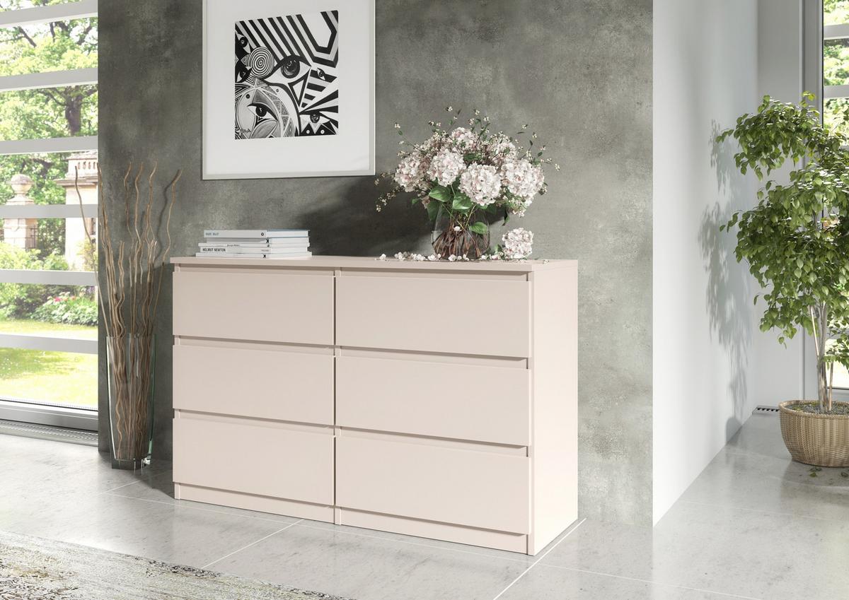 KOMMODE Kaschmir 139/79/39 - Kaschmir, Holzwerkstoff (139/79/39cm) - RAUMHIRSCH FURNITURE