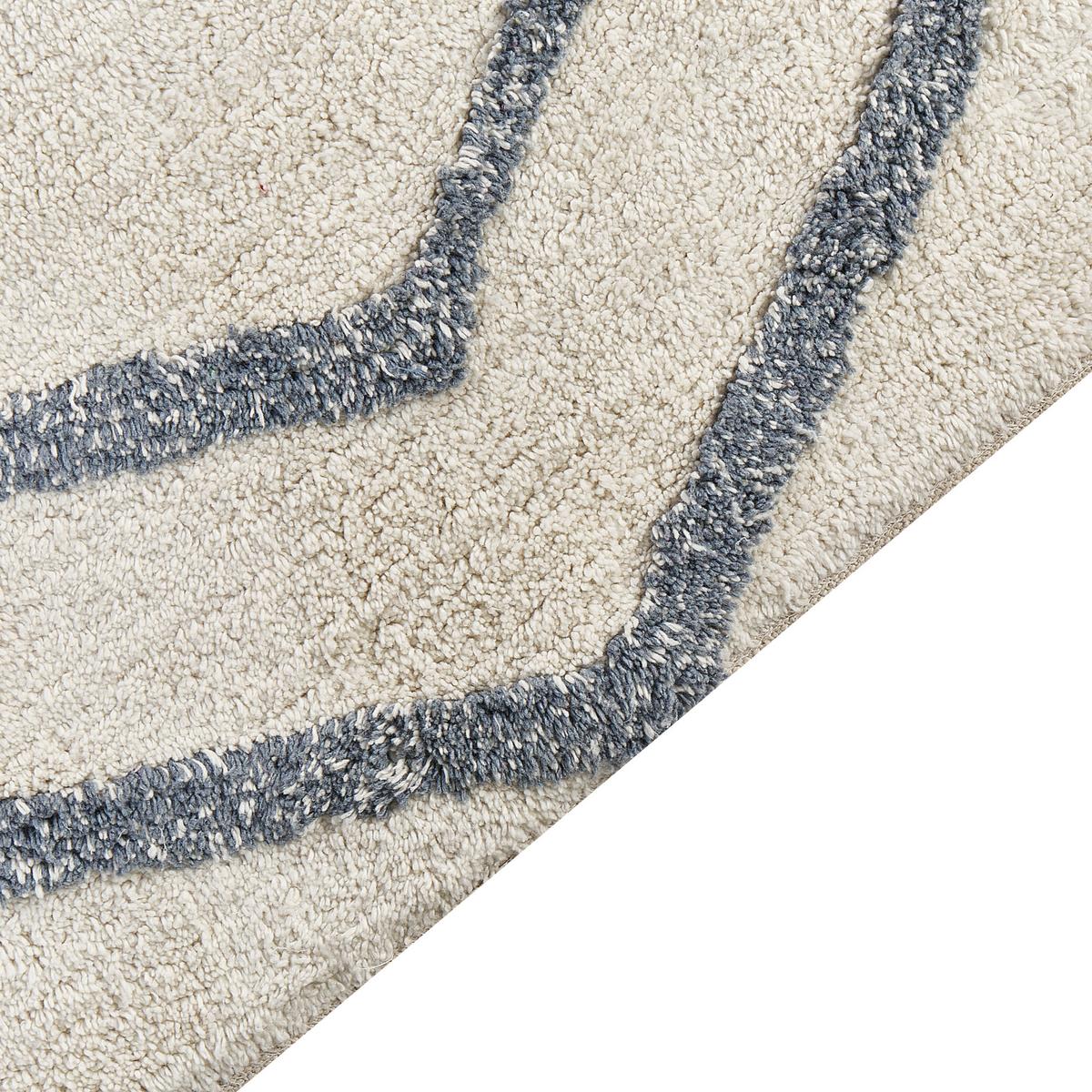 SHAGGY-TEPPICH Menderes 230/160 cm - Weiß, Textil (160/230cm) - Beliani