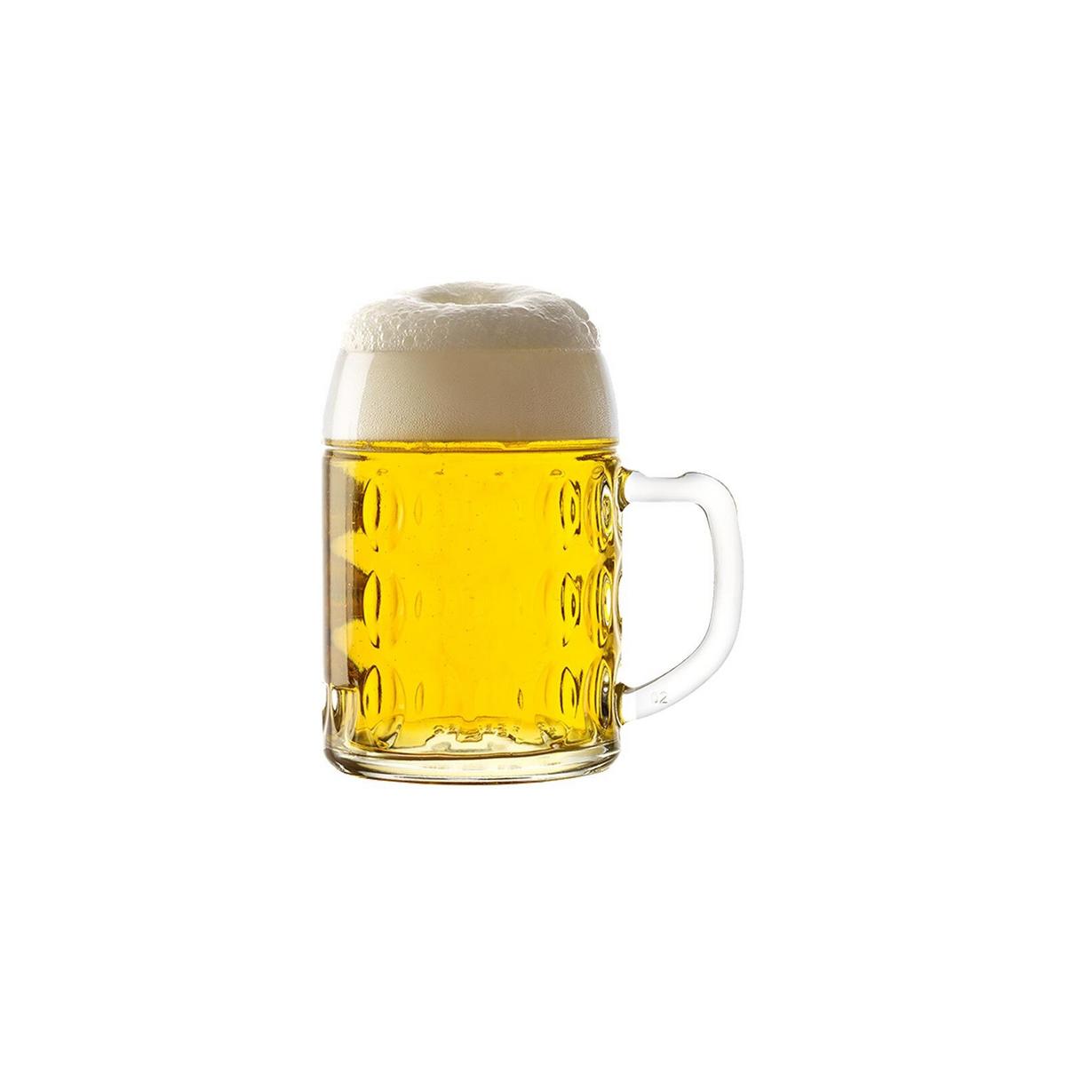 BIERKRÜGE Kaiser transparent 0,5 Liter 6er Set - Transparent, Glas (0.5L) - Stölzle Lausitz