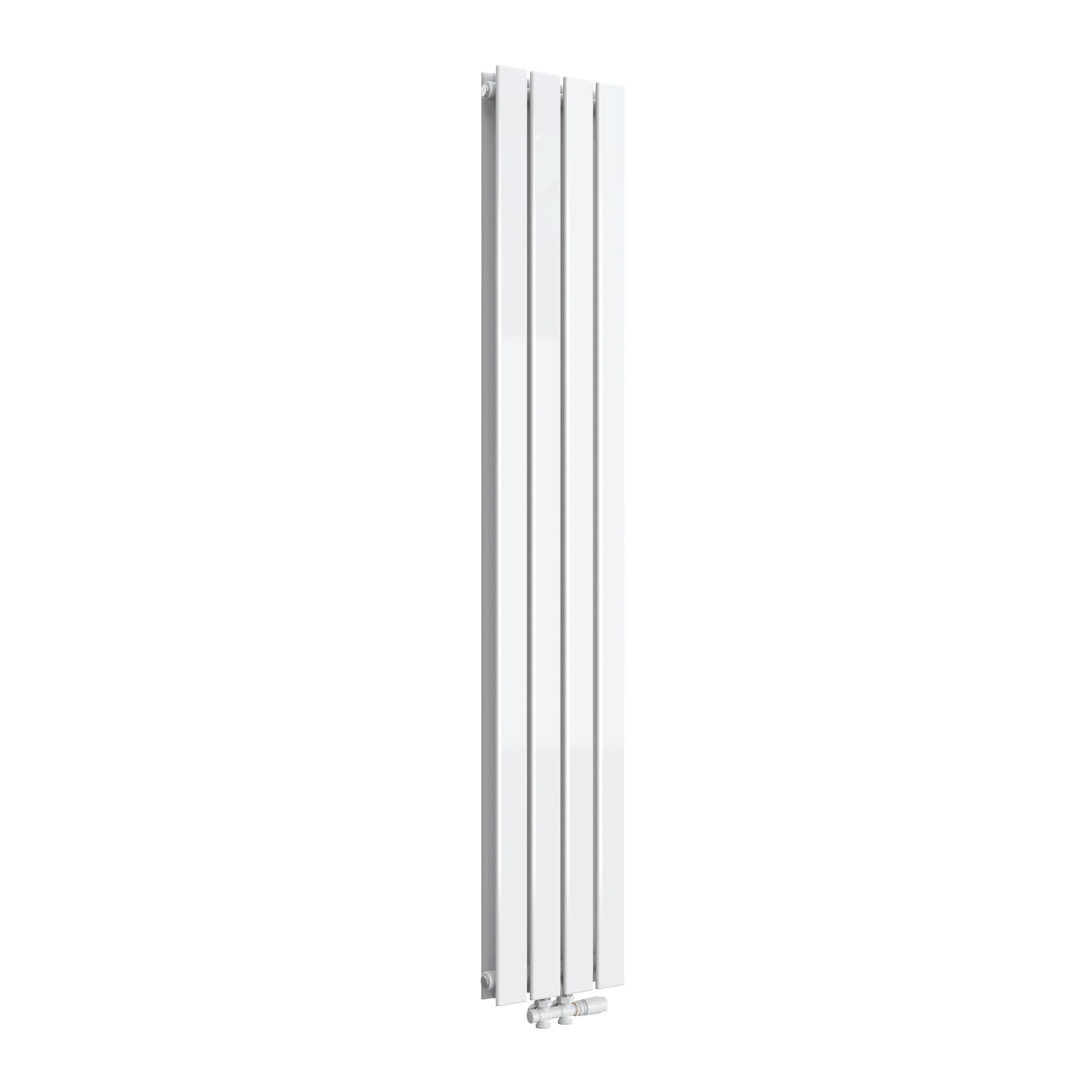 HEIZKÖRPER Flachheizkörper Weiß 180/30/6,6 cm - Weiß, Metall (30/180/6.3cm) - EMKE