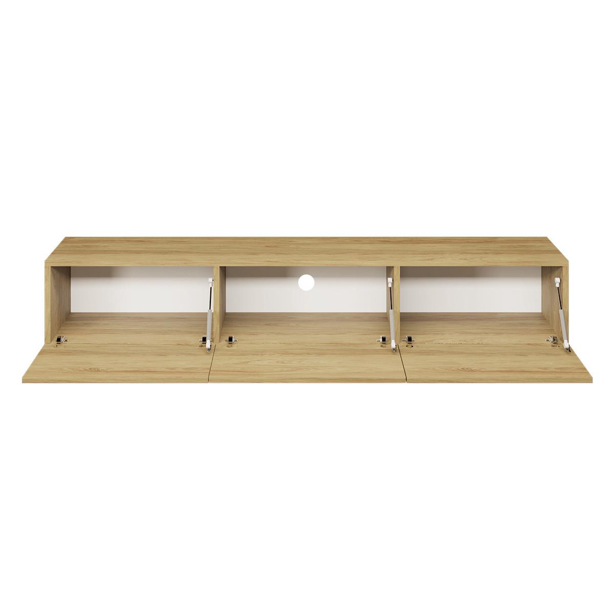 TV-MÖBEL Idao Holz - Braun, Holzwerkstoff (180/35/29cm) - Petits-meubles